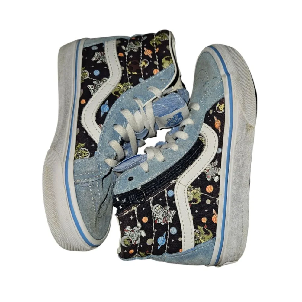 Vans Off The Wall Astronaut High Top Sneakers Size 12.5